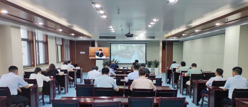 皖投置業(yè)公司組織視頻參加省國資系統(tǒng)“學(xué)習(xí)貫徹習(xí)近平總書記‘七一’重要講話精神省委宣講團(tuán)報告會”