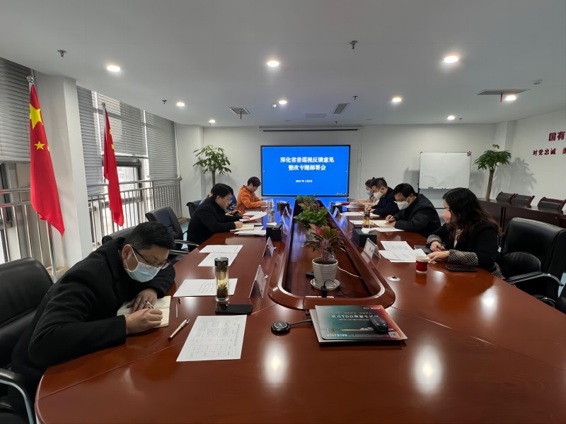 皖投置業(yè)公司召開(kāi)深化省委巡視反饋意見(jiàn)整改專(zhuān)題部署會(huì)